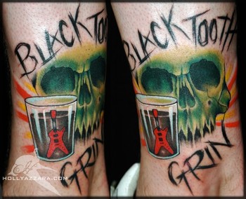 Tattoos - Skull tattoos - Black Tooth Grin Tribute